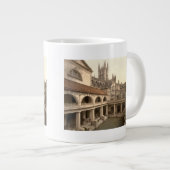 Römische Bäder und Abtei, IV, Bath, England Jumbo-Tasse (Vorderseite Rechts)