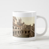 Römische Bäder und Abtei, IV, Bath, England Jumbo-Tasse (Rechts)