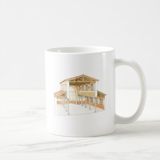 Römische Basilika Kaffeetasse (Rechts)