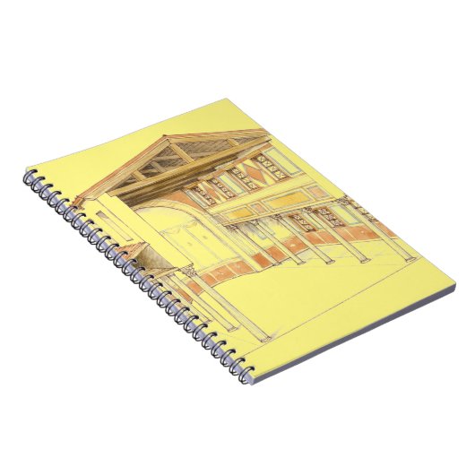 Römische Basilika Notizblock (Rechte Seite)