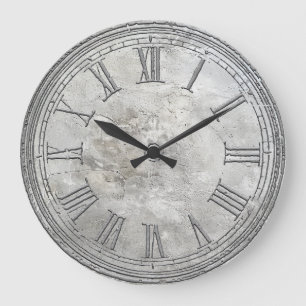 Römische Betonmauer Große Wanduhr