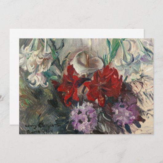 römische Blume | Lovis Corinth (Vorne/Hinten)