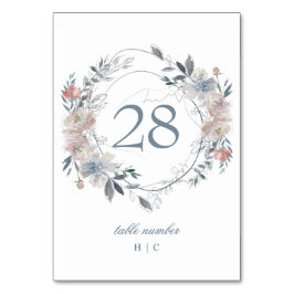 Römische Blumenkrautfahne Tischnummer