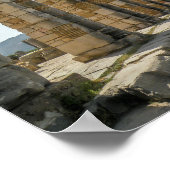 Römische Bögen von Volubilis - Poster (Ecke)