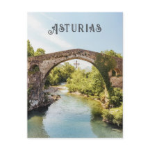 Römische Brücke, Cangas de Onís, Asturias Reise