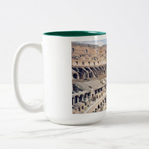 Römische Colosseum Kaffee-Tasse Zweifarbige Tasse