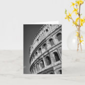 Römische Colosseum Karte (Gelbe Blume)