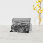 Römische Colosseum Karte (Gelbe Blume)
