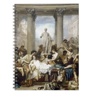 römische Dekadenz Notizblock