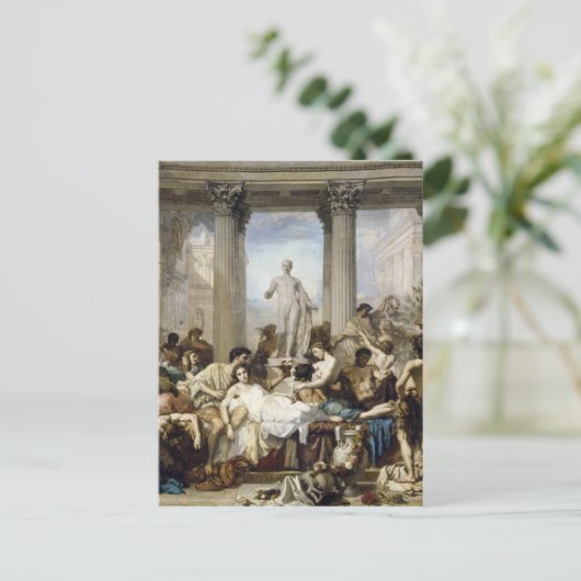 römische Dekadenz Postkarte (Stehend Vorderseite)