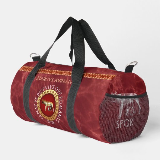 Römische Empire Stil Druckausschnitt Nähtasche Duffle Bag (Rechte Ecke)