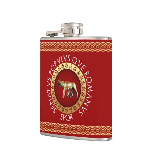 Römische Flasche Flachmann (Links)