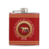 Römische Flasche Flachmann (Vorderseite)