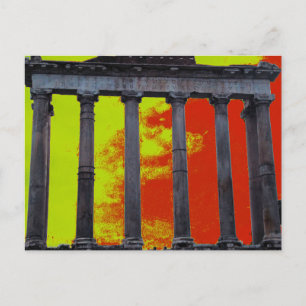 Römische Forum Art Postkarte