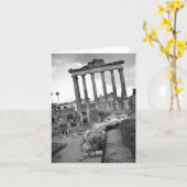 Römische Forum-Karte Karte (Gelbe Blume)