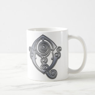 Römische gewundene Monogramm-Tasse Q Kaffeetasse