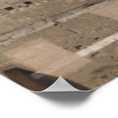 römische Kaiserstatue Poster (Ecke)