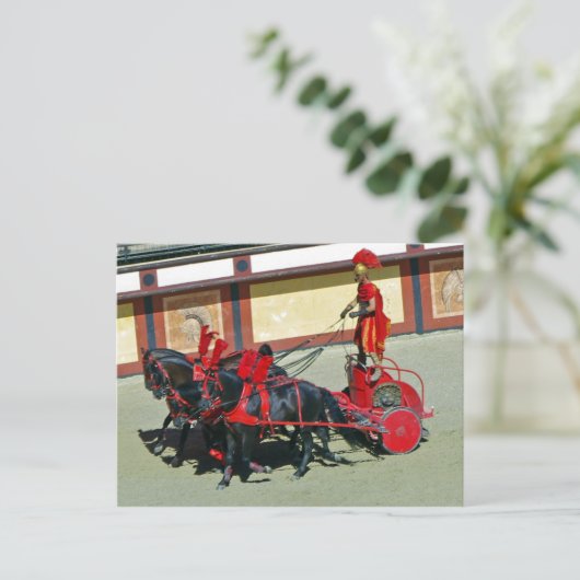 Römische Kartkarte Postkarte (Stehend Vorderseite)