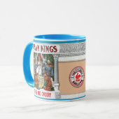 Römische Könige Fabelkaffee Label ・ Keramik 11 oz. Tasse (Vorderseite Links)