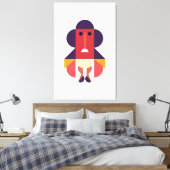 Römische Kostümkunst Leinwanddruck (Insitu (Schlafzimmer))