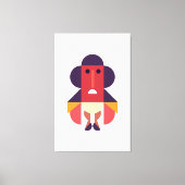 Römische Kostümkunst Leinwanddruck (Vorderseite)