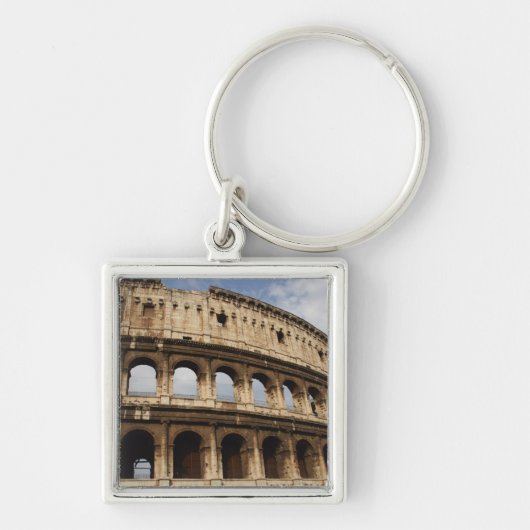 Römische Kunst: Das Kolosseum oder der Flavian 2 Schlüsselanhänger (Vorne)