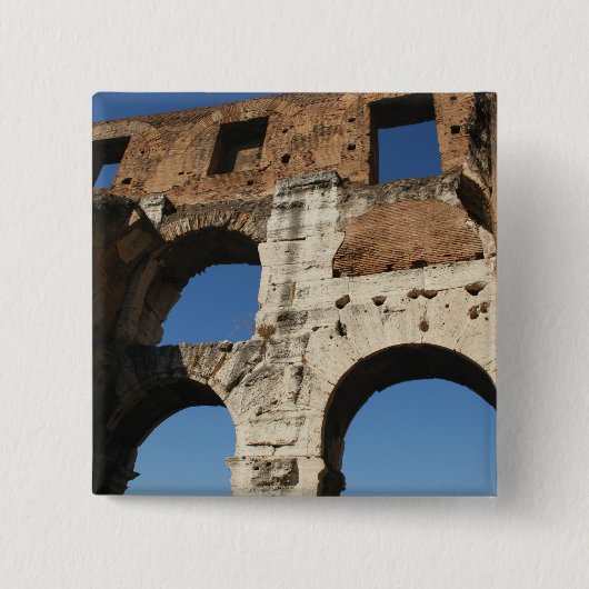 Römische Kunst - Das Kolosseum oder der Flavian 5 Button (Vorderseite)