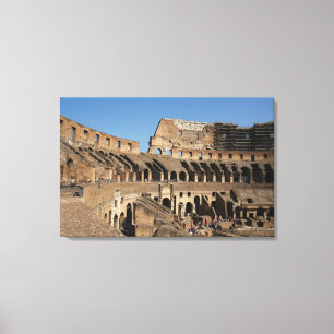 Römische Kunst - Das Kolosseum oder der Flavian 6 Leinwanddruck