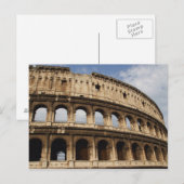 Römische Kunst: Das Kolosseum oder der Flavium 2 Postkarte (Vorne/Hinten)