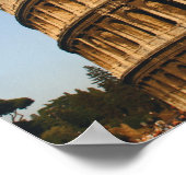 Römische Kunst: Das Kolosseum oder der Flavium 3 Poster (Ecke)