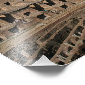 Römische Kunst: Das Kolosseum oder der Flavium 6 Fotodruck (Ecke)