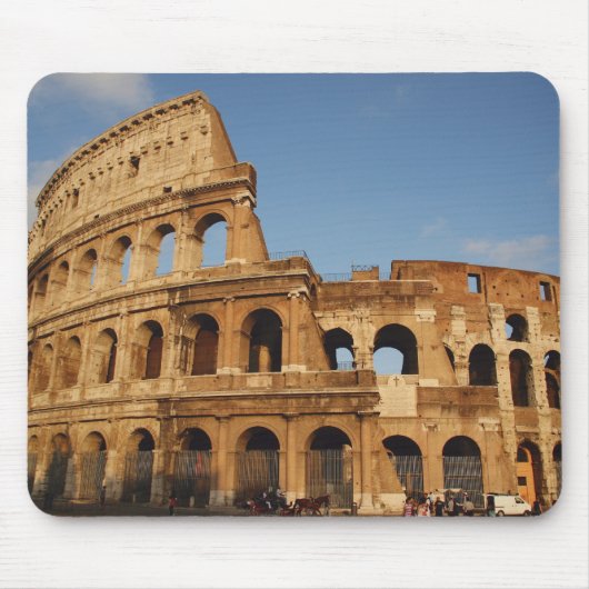 Römische Kunst. Das Kolosseum oder Flavian 4 Mousepad (Vorne)