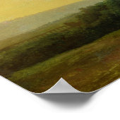 römische Landschaft Poster (Ecke)