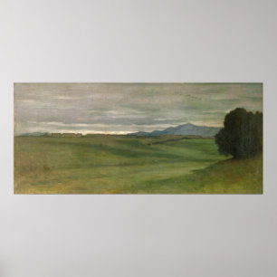 römische Landschaft Poster