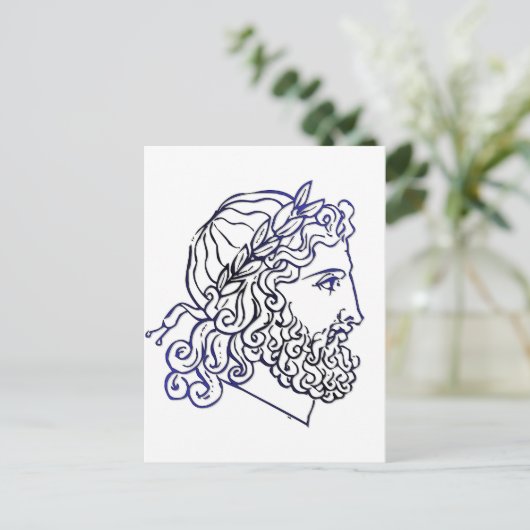 Römische Leiter Postkarte (Stehend Vorderseite)