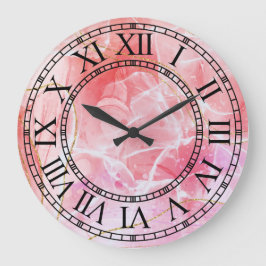 Römische Marmorziffern, Wall Clock Große Wanduhr
