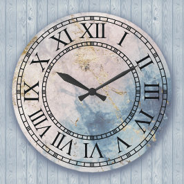 Römische Marmorziffern, Wall Clock Große Wanduhr