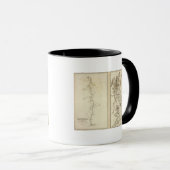 Römische Mauer in Großbritannien Tasse (VorderseiteRechts)