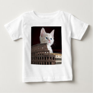 römische Miezekatze Baby T-shirt