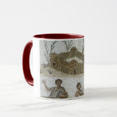 Römische Mosaiken Tasse (Vorderseite Links)