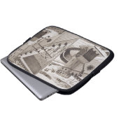 Römische Rammböcke, vom 'Encyclopedie DES S Laptopschutzhülle (Vorne Knopf)