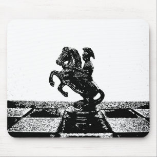 Römische Ritter-Schach-Matte Mousepad