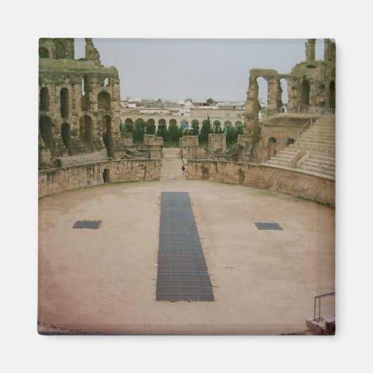 römische Ruinen in Tunesien Magnet (Vorne)