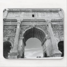 Römische Ruinen künstlerisch minimalistisch