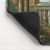 Römische Ruinen mit einem Prophet, 1751 Mousepad (Ecke)