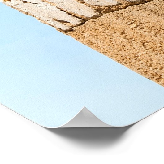 römische Ruinen Poster (Ecke)