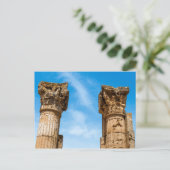römische Ruinen Postkarte (Stehend Vorderseite)
