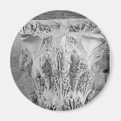 römische Säule künstlerisch Magnet (Vorne)