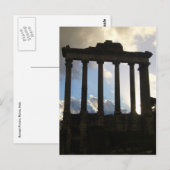 römische Säulen Postkarte (Vorne/Hinten)