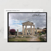 römische Säulen Postkarte (Vorne/Hinten)